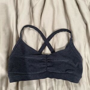 Vuori Navy Blue Sports Bra